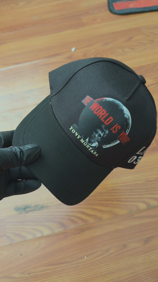 Gorra Scarface Tony Montana “The World Is Yours” – Edición 0303